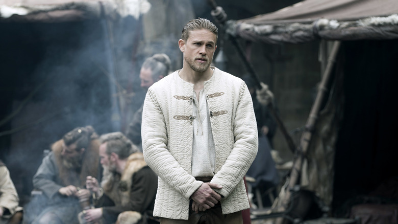 Charlie Hunnam in chains