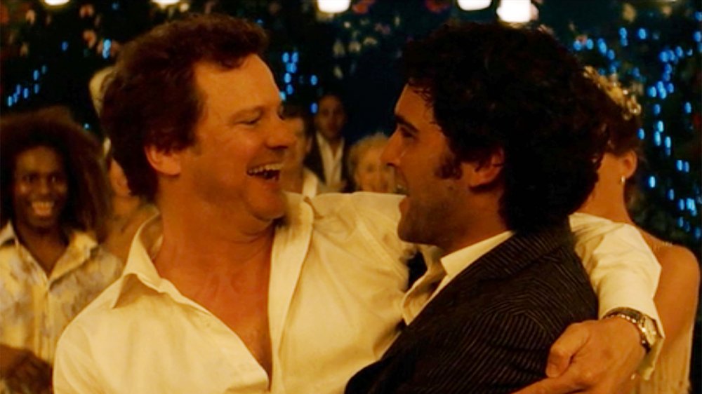 Juan Pablo Di Pace and Colin Firth in Mamma Mia!