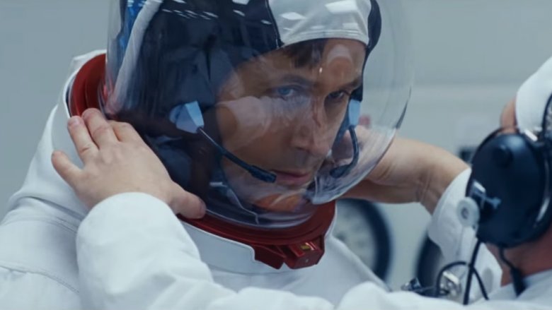 Ryan Gosling as Neil Armstrong in First Man