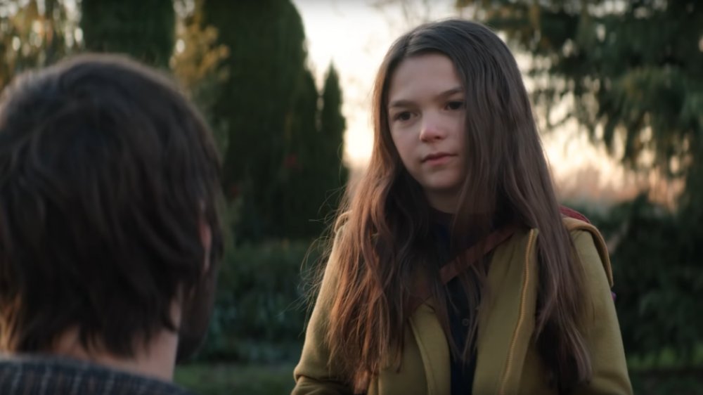 Brooklynn Prince as Hilde Lisko investigates a murder on Home Before Dark