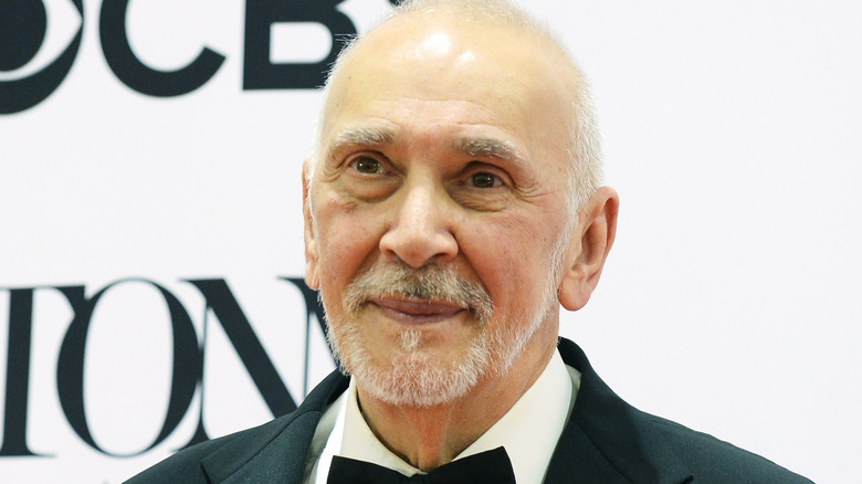 Frank Langella smirking