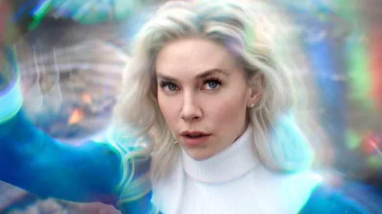 Sue Storm (Vanessa Kirby) in The Fantastic Four: First Steps trailer