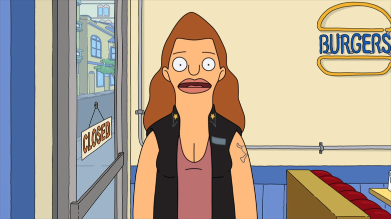 Mudflap standing in Bob's Burgers