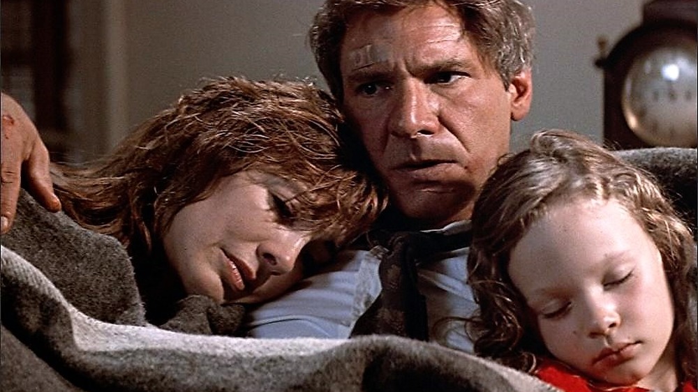 Anne Archer, Harrison Ford, and Thora Birch in Patriot Games