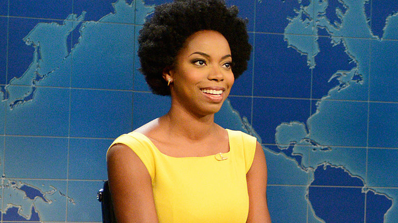 SNL Sasheer Zamata Weekend Update