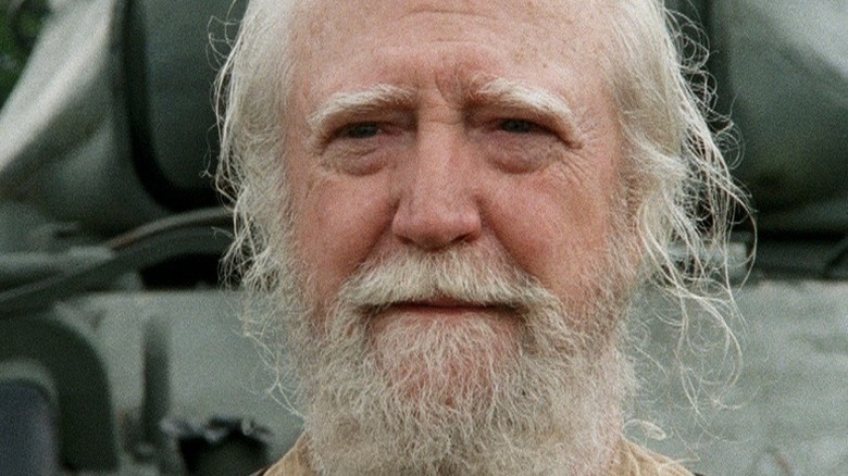 Hershel smiling