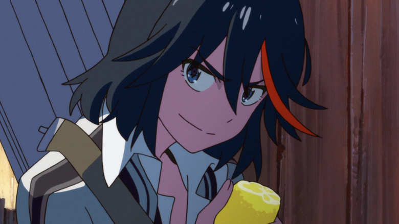 Ryuko Matoi looks confident