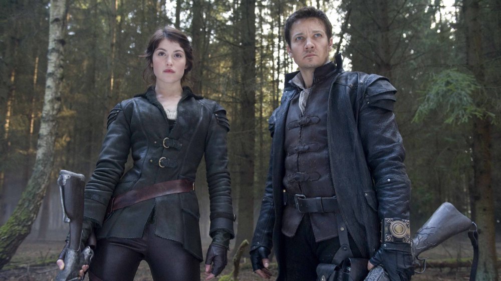 Gemma Arterton and Jeremy Renner in Hansel & Gretel: Witch Hunters