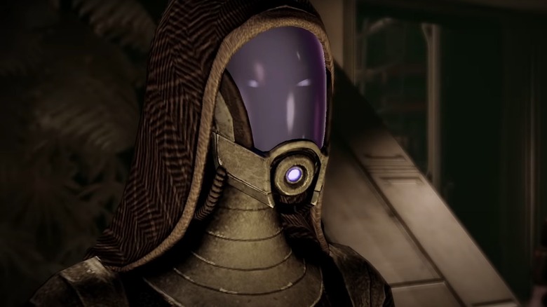 Admiral Shala'Raan Mass Effect purple mask