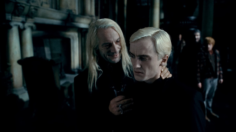 Lucius Draco Malfoy dining room