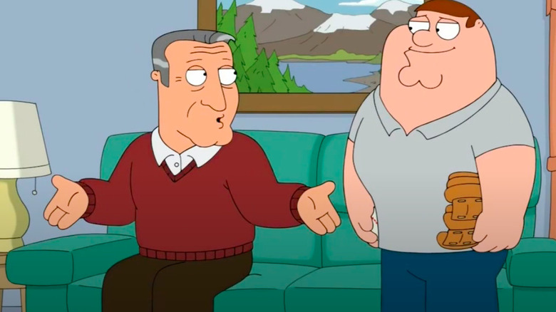 Bud Swanson and Peter Griffin in Family Guy