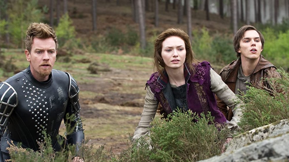 Ewan McGregor, Eleanor Tomlinson, and Nicholas Hoult in Jack the Giant Slayer