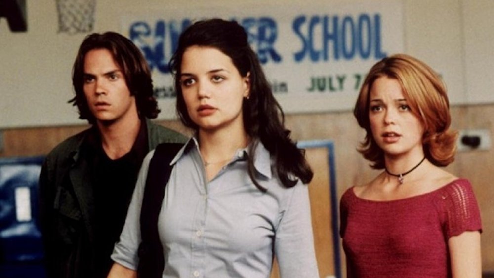 Barry Watson, Katie Holmes, and Marisa Coughlin in Teaching Mrs. Tingle