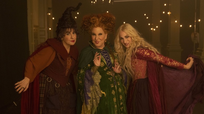 The Sanderson sisters pose