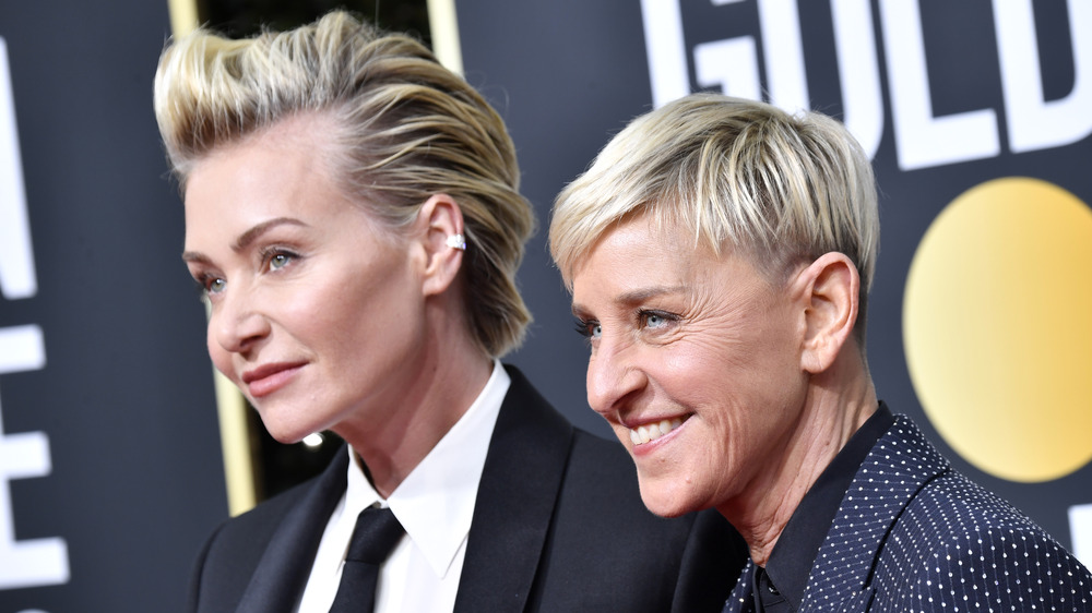 Portia de Rossi and wife Ellen DeGeneres