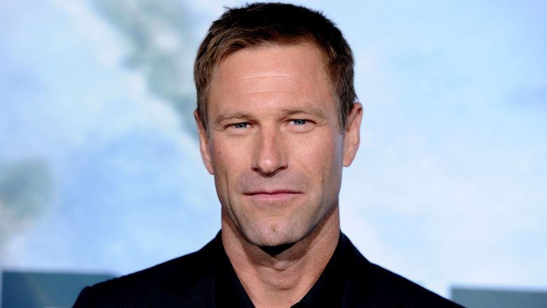 Aaron Eckhart at Battle: Los Angeles premiere in 2011