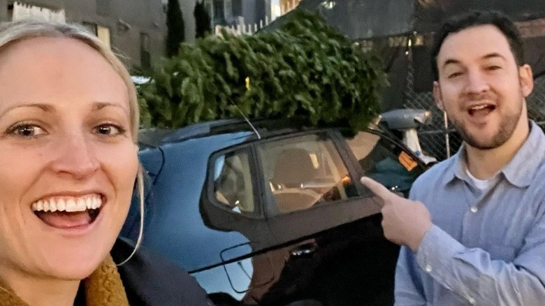 Ben Savage and Tessa Angermeier have a tree