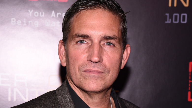 Jim Caviezel with stubble