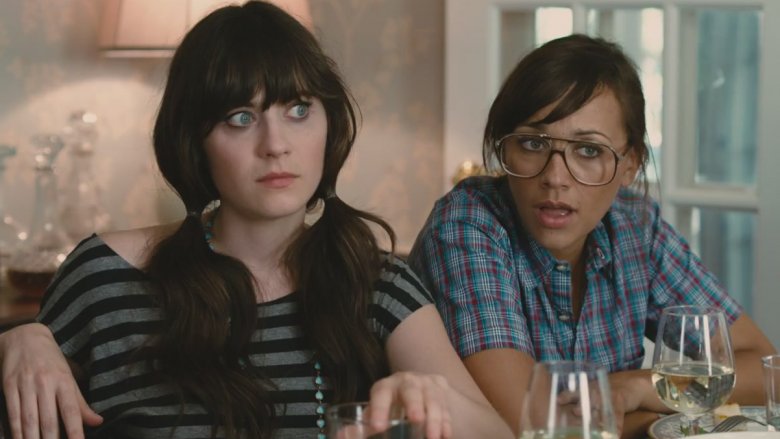 Zooey Deschanel and Rashida Jones in Our Idiot Brother