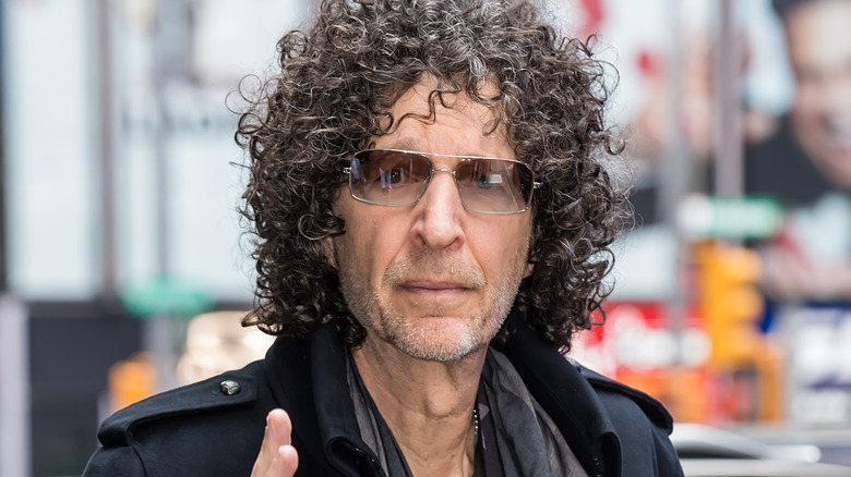 Howard Stern facing forward