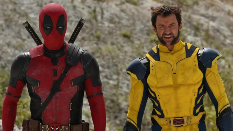 Deadpool and Wolverine walking together