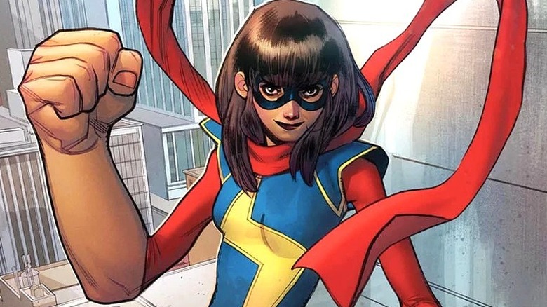 Ms Marvel with embiggened hands