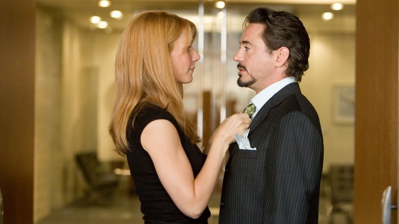 Iron Man and Pepper Potts