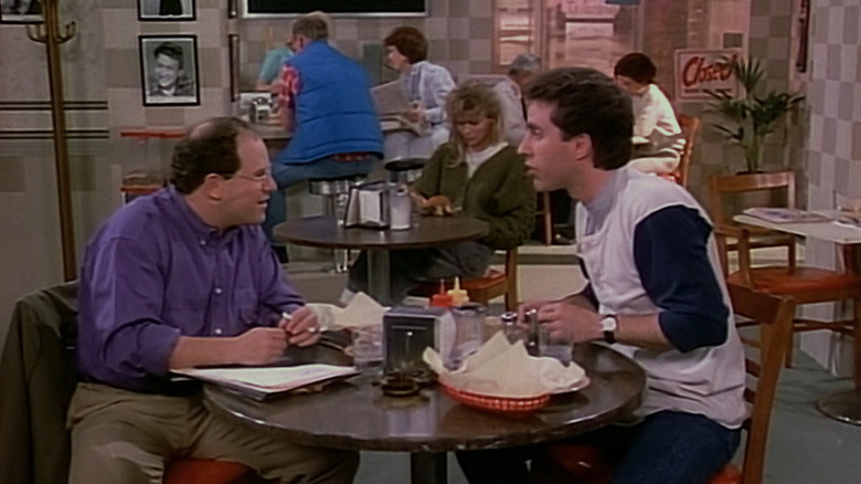 George Costanza and Jerry Seinfeld talk