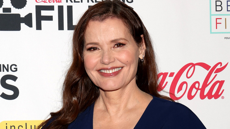 Geena Davis smiling