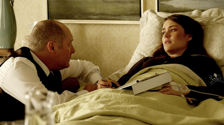 Red and Liz talk  on The Blacklist