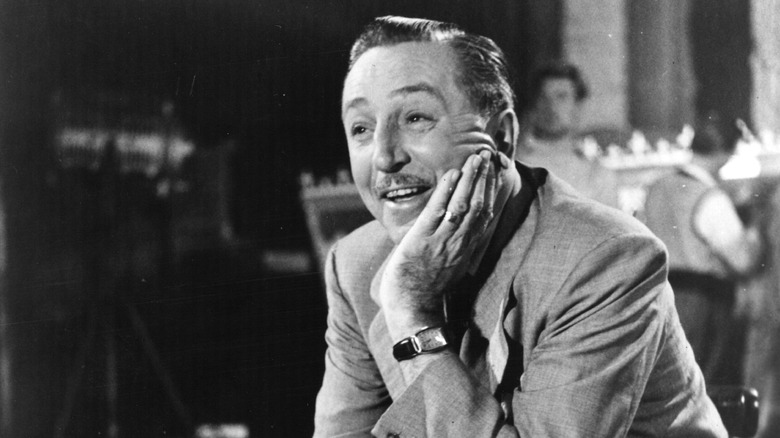 Walt Disney smiling