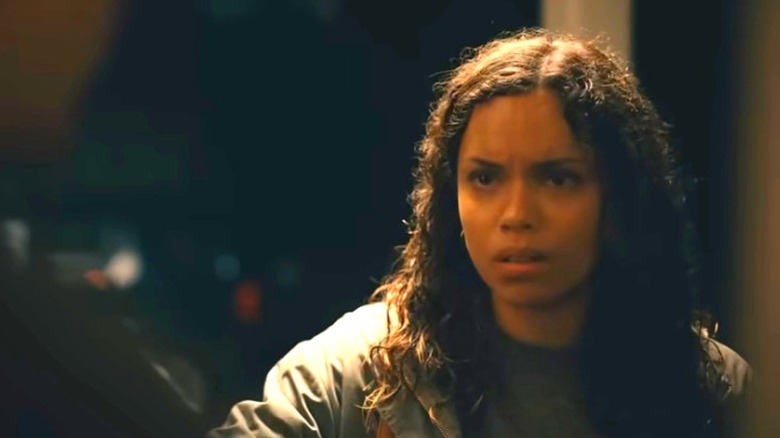 Georgina Campbell looking upset as Tess