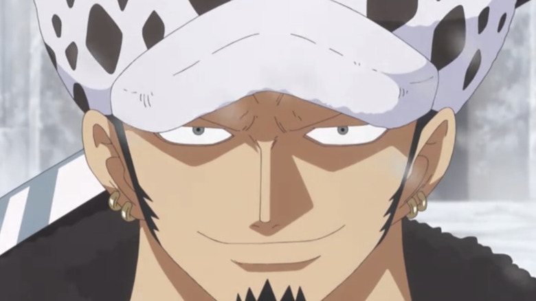 Trafalgar Law smiling