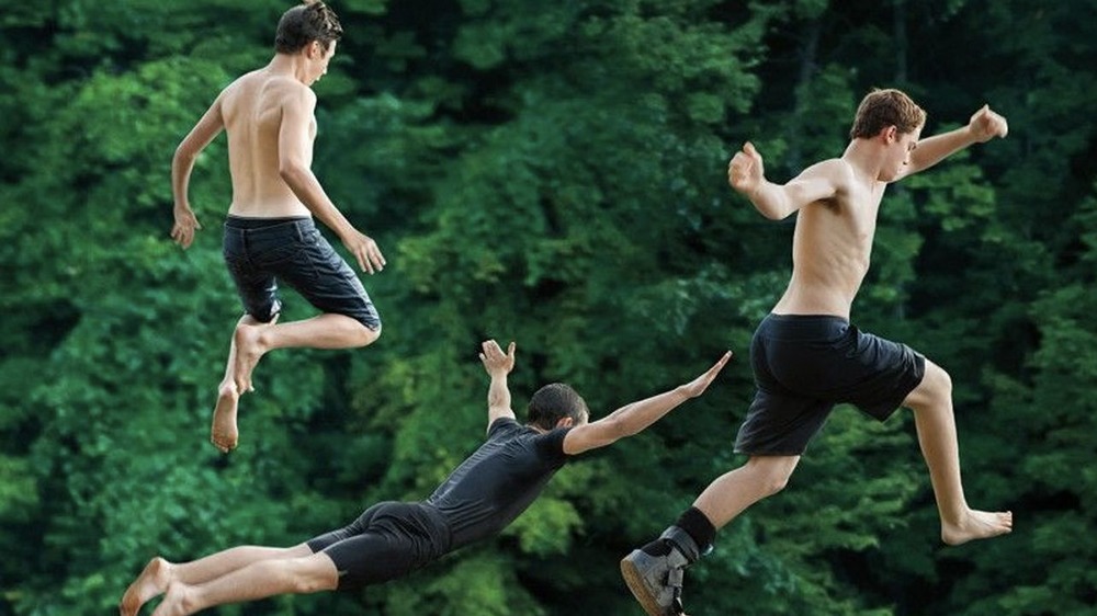 Gabriel Basso, Nick Robinson, and Moisés Arias in The Kings of Summer