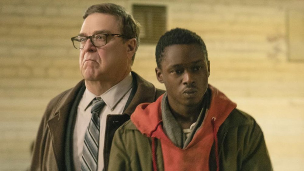 John Goodman and Ashton Sanders in Captive State