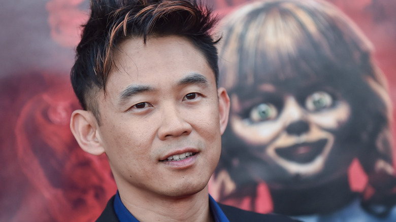 James Wan at the premiere of Annabelle 