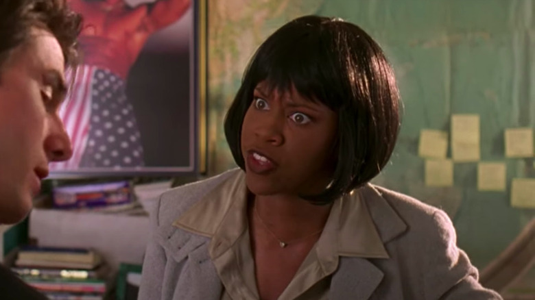 Regina King looking shocked 