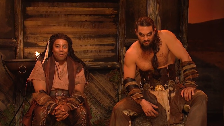 Khal Drogo and Kenan Thompson