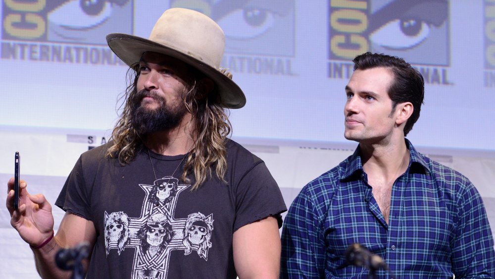 Jason Momoa and Henry Cavill