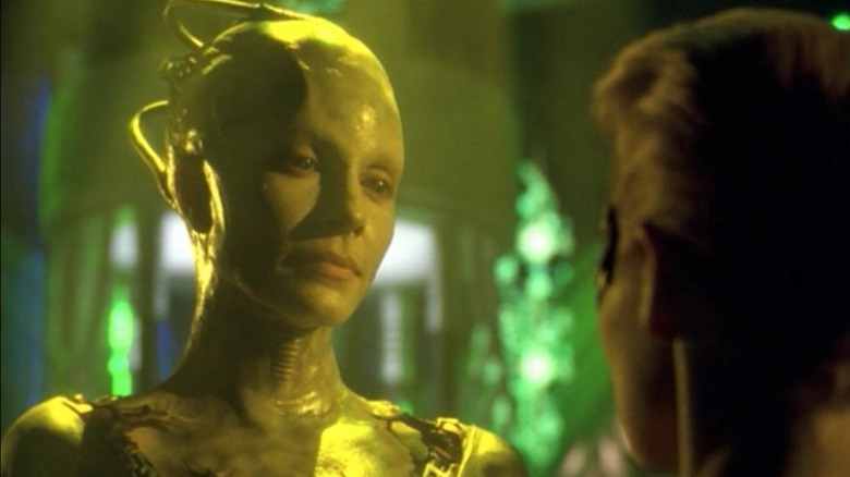 Susanna Thompson as the Borg Queen