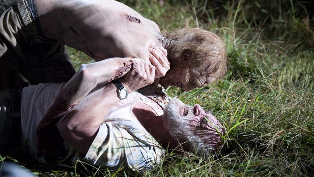 Dale meets his end via a hungry walker on The Walking Dead