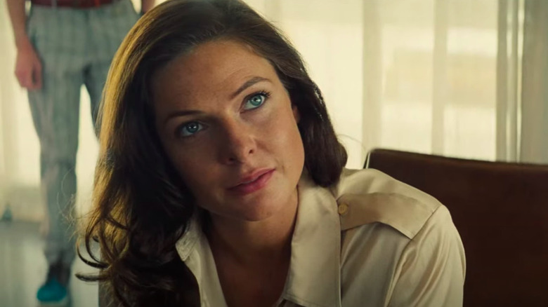 Rebecca Ferguson playing Ilsa Faust