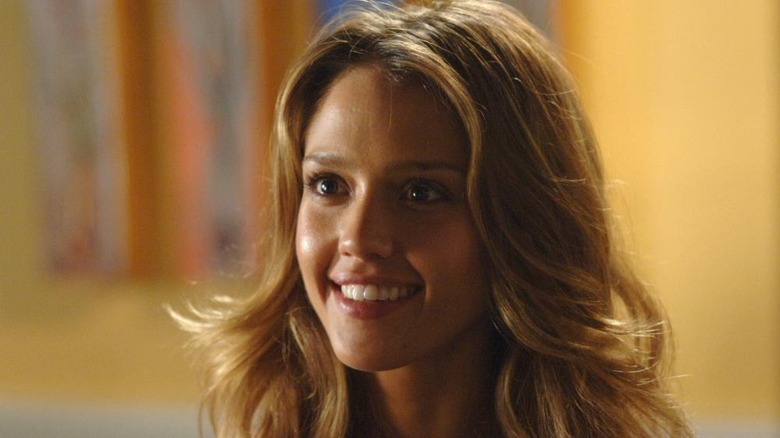 Jessica Alba smiling