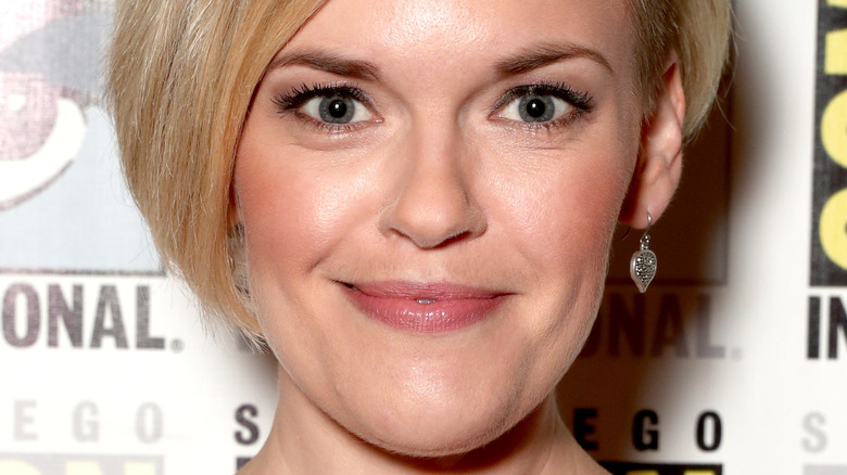 Kari Wahlgren smiling