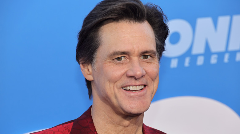 Jim Carrey smiling