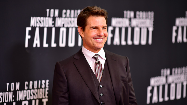 Tom Cruise on the red carpet