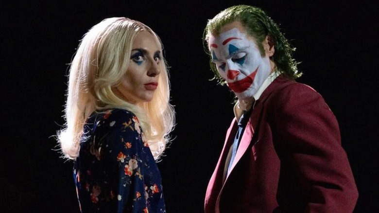 Harley Quinn and Joker in the dark