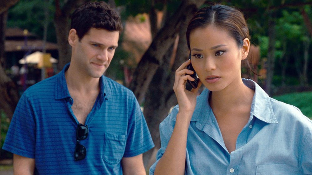 Justin Bartha and Jamie Chung in The Hangover Part II