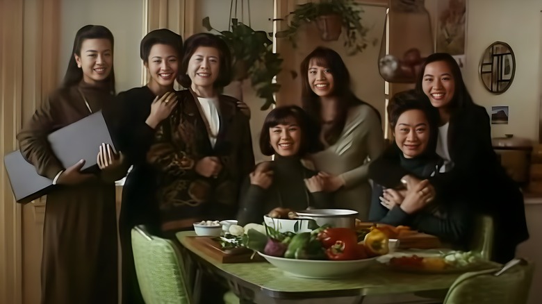 Joy Luck Club members and their daughters