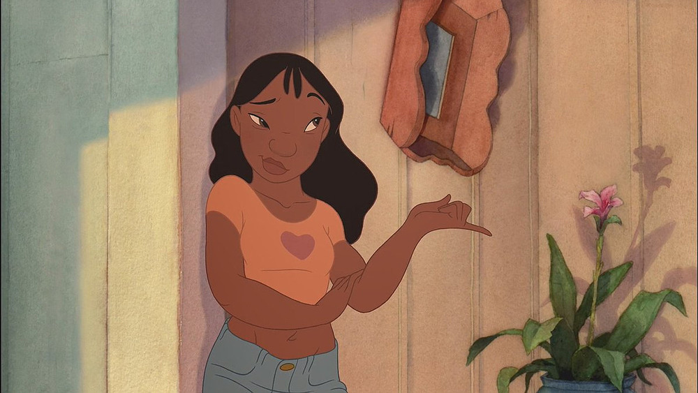 Nani Pelekai in heart t-shirt in Lilo & Stitch